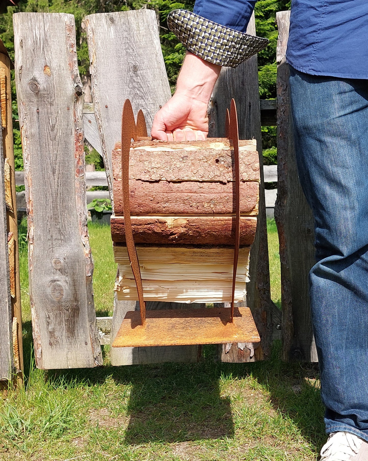 MBoutdoor /HOLZSPENDER /dispenser GASP Serie DesignMEILENBERG austrian-handmade