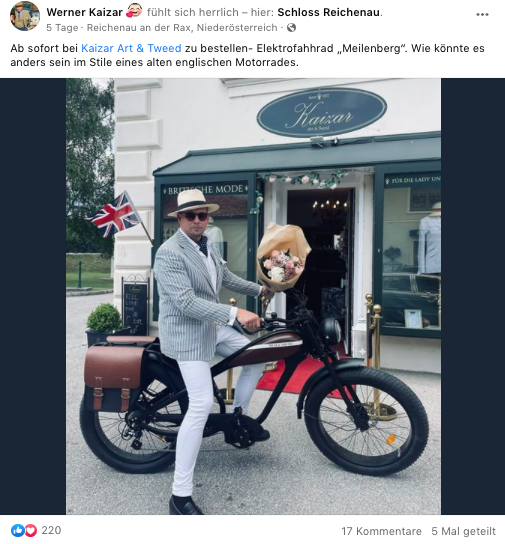 E-BIKE / MEILENBERG Edition / Made in Germany / SAMSUNG-LithiumAkku