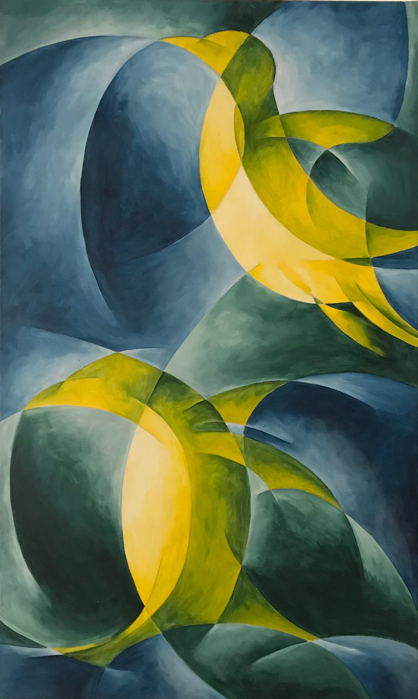 Zeitlos schönes BILD /acryl - PINGUINE by Ine Maierhofer