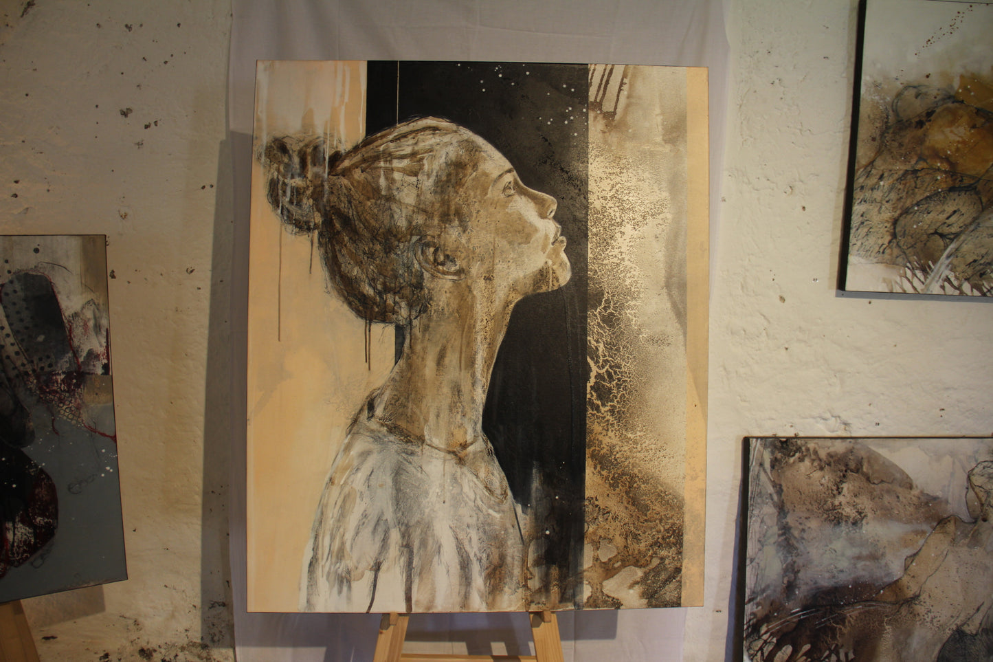 Zeitlos schönes BILD /acryl - von Iris Weber