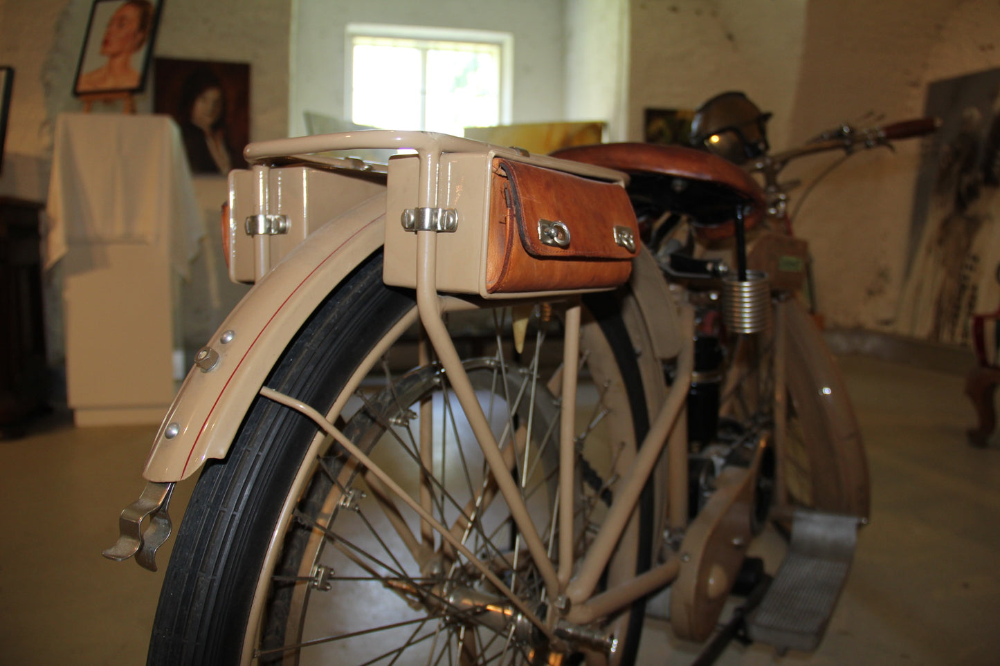 Zeitloses Fahren - COCKERELL Motorrad von 1916