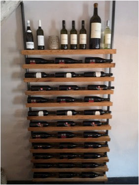 MB WEINREGAL /wineshelf DEWE I DesignMEILENBERG austrian-handmade